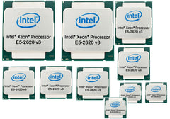 10X E5-2620 v3 Intel Xeon 2.40GHz Socket LGA2011-3 Processor CPU (SR207)