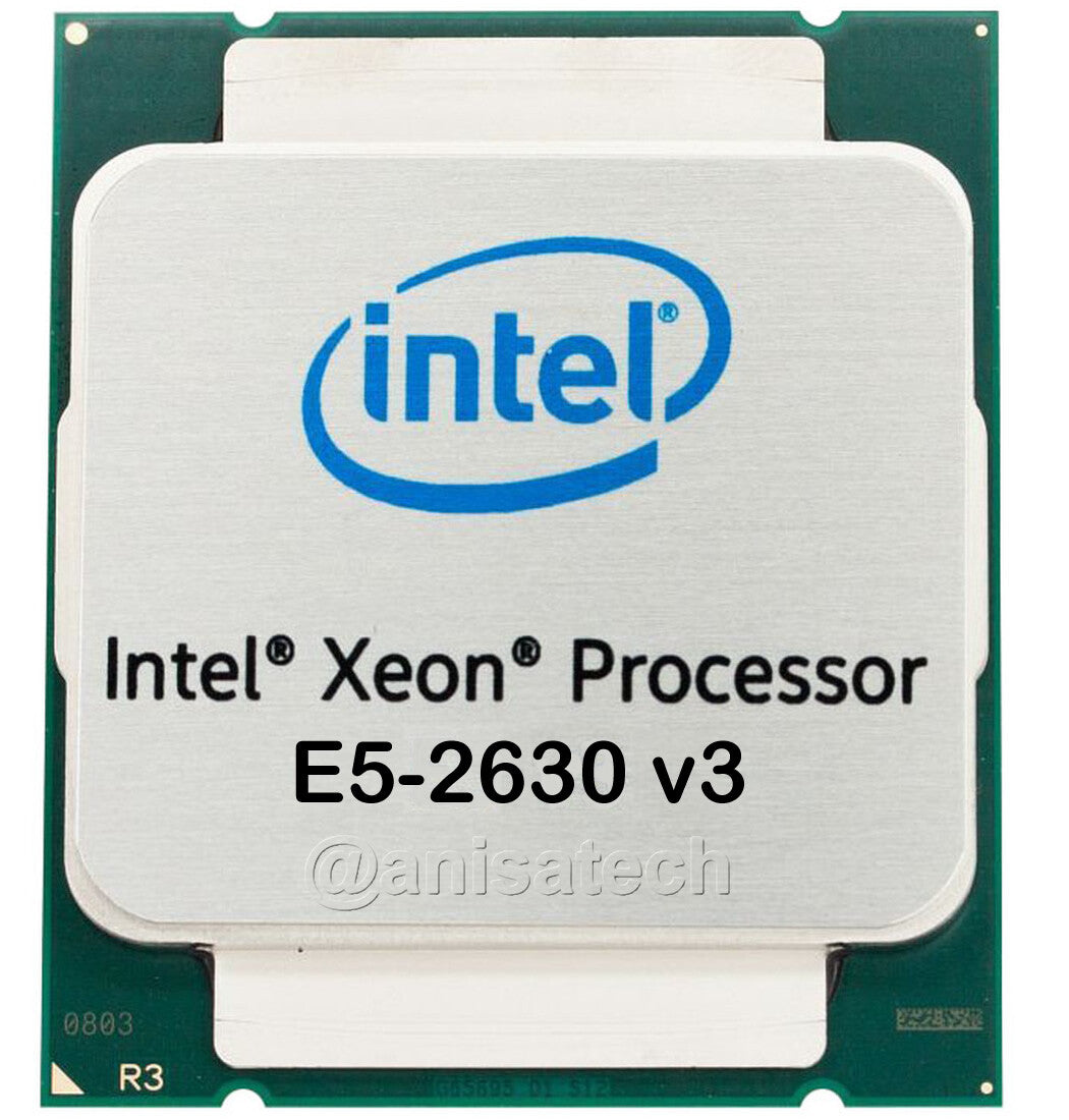 4X Intel Xeon E5-2630 V3 CPU Processor 8 Core 2.40GHZ 20MB L3 Cache SR206