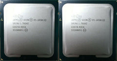 MAtching Pair Intel Xeon E5-2450Lv2 10Core 2.1GHz 25MB 7.2GT/s Processor SR19U