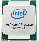 Intel Xeon E5-2670 v3 12-Core 3.10GHz 30MB 9.6GT/s LGA2011-3 CPU-Processor SR1XS