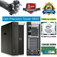 Dell Precision T5810 18CORE E5-2697v4 upto 96GB DDR4 2TB SSD Build YOUR OWN PC