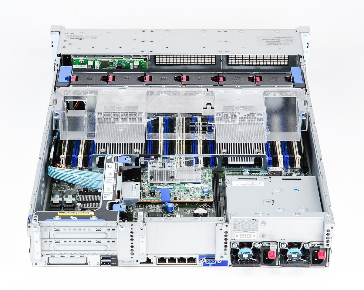 HPE DL380 Gen9 G9 2x 16-Core E5-2698V3 2.30GHz Turbo 3.60Ghz P440ar/2GB 2x500W