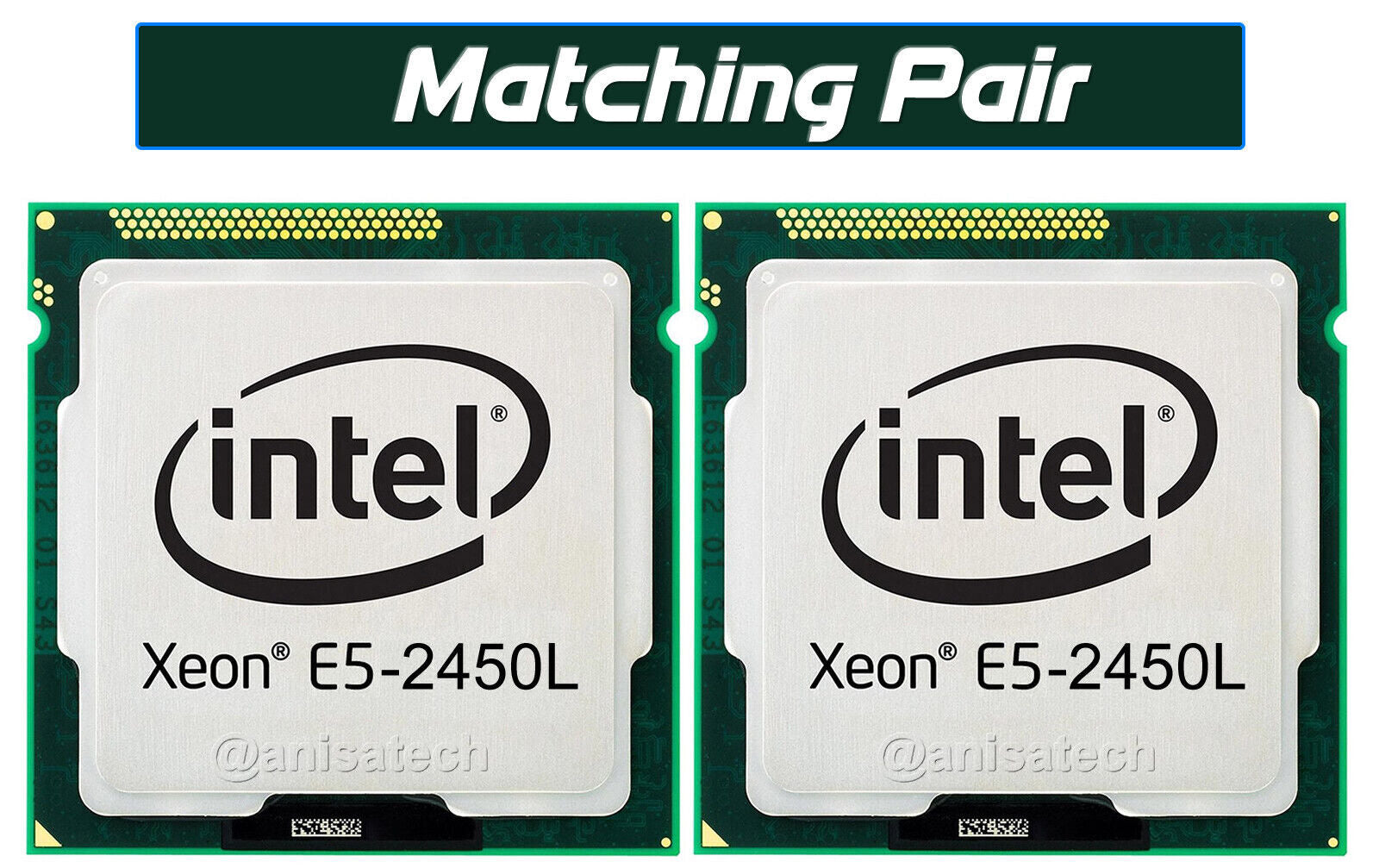 HP DL360E Gen8 PAIR Intel Xeon E5-2450L 1.8GHz 8 Eight Core CPU Processor SR0LH