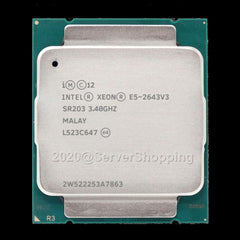 Intel SR204 Xeon E5-2643 v3 3.4GHz LGA2011-3 6-Core CPU Processor