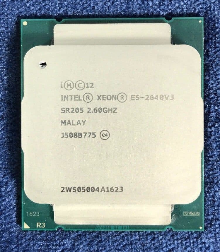 Intel Xeon Processor E5-2640V3 8-Core 20MB Cache 2.60GHz SR205 TURBO 3.40Ghz