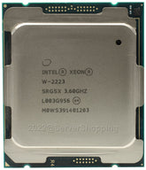 INTEL XEON W-2223 CPU PROCESSOR 4CORE 3.60GHz 8.25MB L3 CACHE 120W SRGSX 3.90GHz