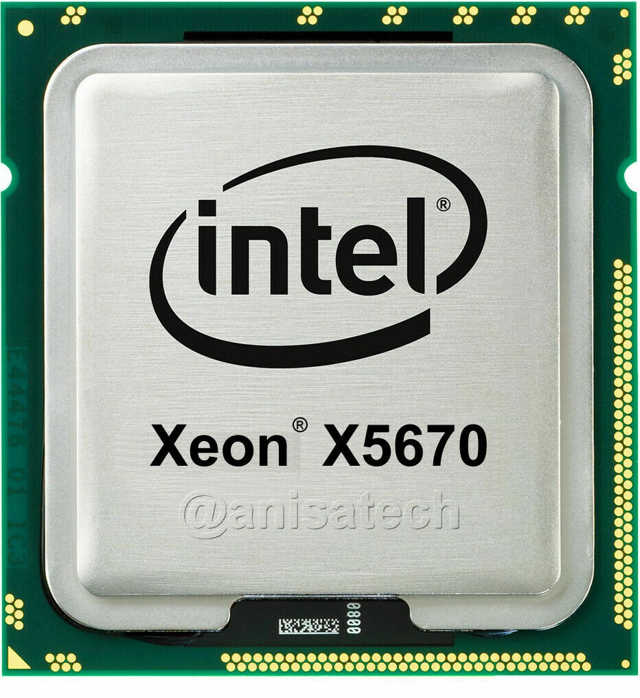 Intel Xeon Six Core X5670 2.93GHz 12MB 6.4GTs SLBV7 CPU Processor - CHEAPEST UK