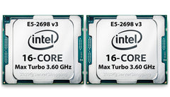 HP Proliant DL380 Gen9 G9 2x 16-Core E5-2698V3 Turbo 3.60Ghz P440ar/2GB 2x500W