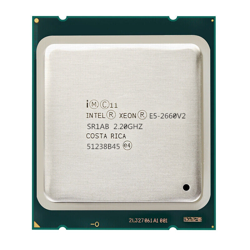 Intel Xeon CPU SR1AB E5-2660 v2 25MB L3 Cache 2.20GHz 10C 8GT/s 95w