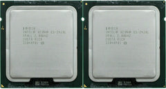 Matching Pair Intel Xeon E5-2430L 6-Core 2.5GHz 15MB 7.2GT/s CPU Processor SR0LL
