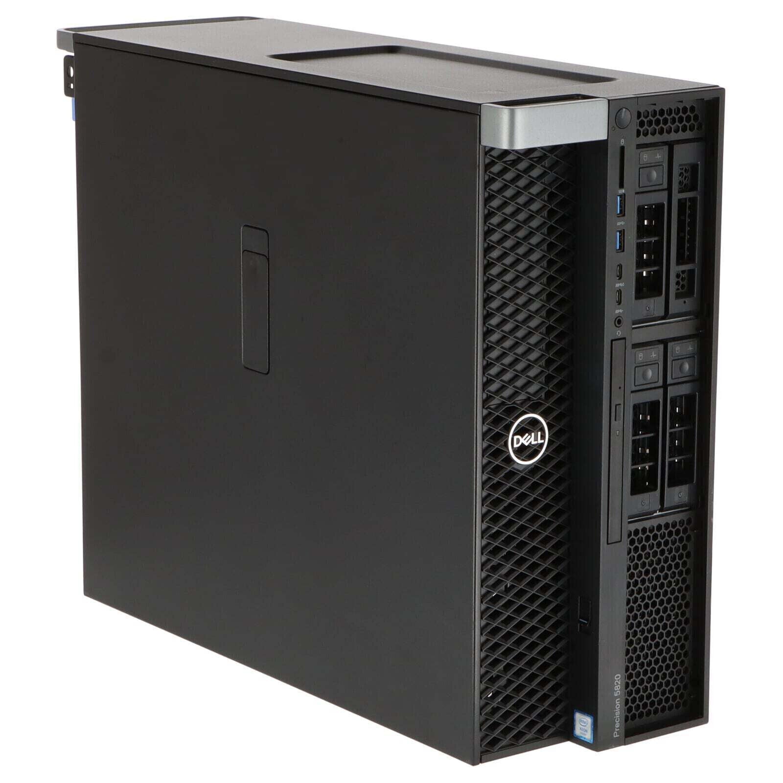 DELL T5820 3.60GHz Xeon W-2133 128GB DDR4 ULTRA 512GB NVMe SSD FREE Quadro K2200