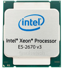 Intel Xeon E5-2670 v3 12-Core 3.10GHz 30MB 9.6GT/s LGA2011-3 CPU-Processor SR1XS