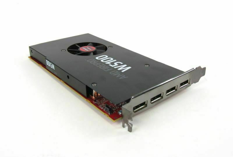 Dell AMD FirePro W5100 4Gb GDDR5 PCIe x16 Quad Port Graphics Card  0W2C47 W2C47