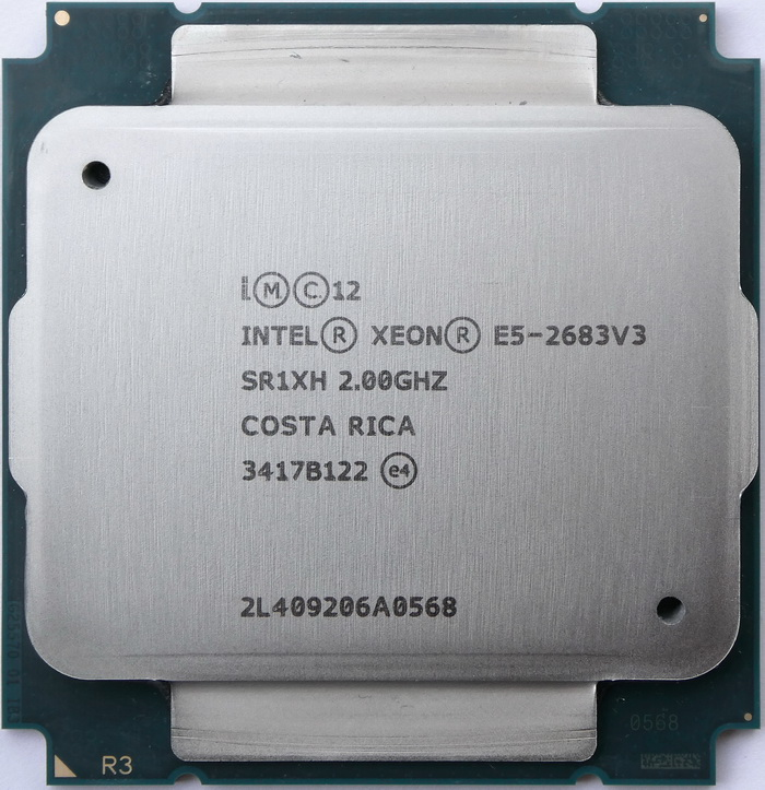 Intel Xeon E5-2683v3 SR1XH 14-Core 2.00GHz Processor 2GHz