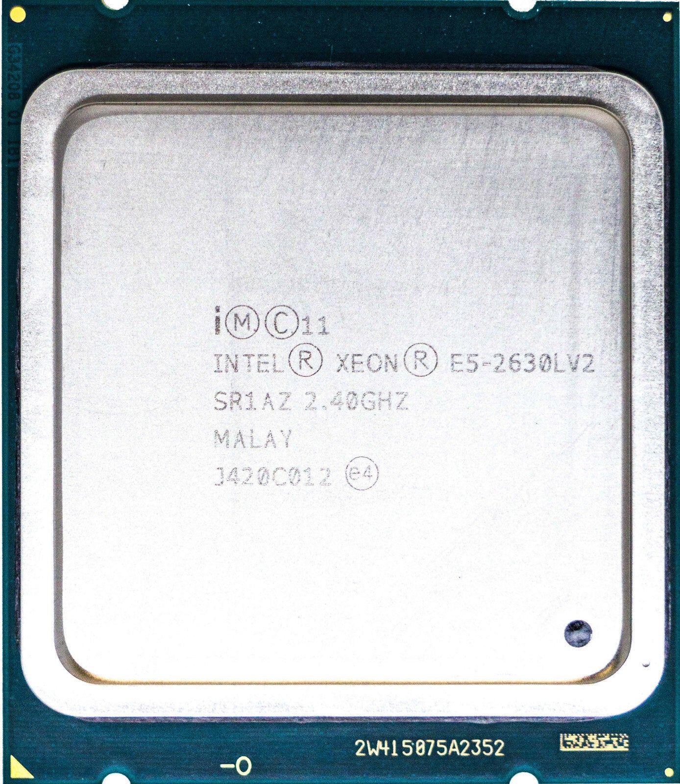 Intel Xeon E5-2630L V2 2630LV2 2.4Ghz 6Core 15MB LGA2011 SR1AZ CPU Processor