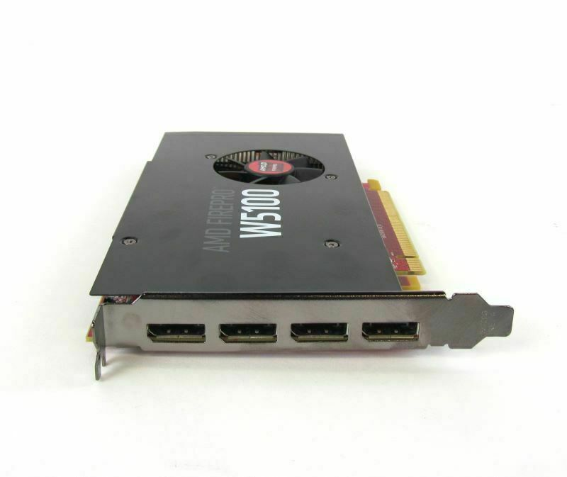 Dell AMD FirePro W5100 4Gb GDDR5 PCIe x16 Quad Port Graphics Card  0W2C47 W2C47