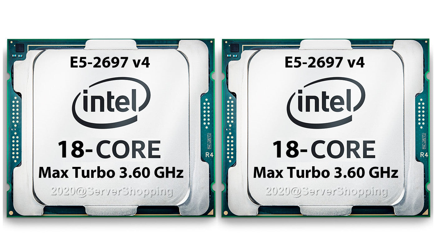 HPE DL380 Gen9 G9 2x 18Core E5-2697V4 2.30GHz 256GB DDR4 3.84TB SSD  - 9.6TB SAS