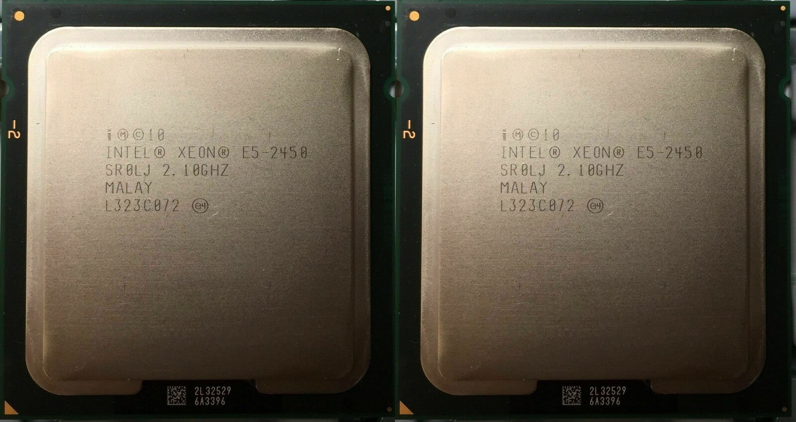 Matching Pair Intel Xeon E5-2450 8-Core 2.9GHz 20MB 8 GT/s CPU Processor SR0LJ