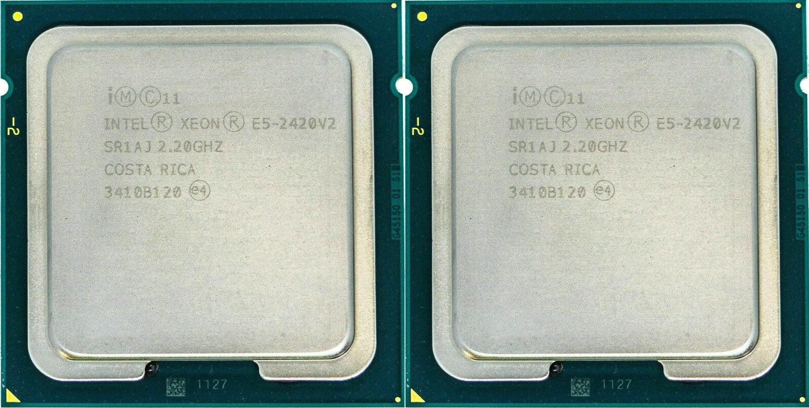 Matching Pair Intel Xeon E5-2420v2 6Core 2.7GHz 15MB 7.2GT/s CPU Processor SR1AJ