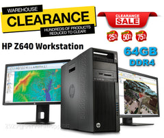 HP Z640 Workstation Xeon E5-2680v4 14-CORE Turbo 3.30GHz 64GB DDR4 256GB NVMe