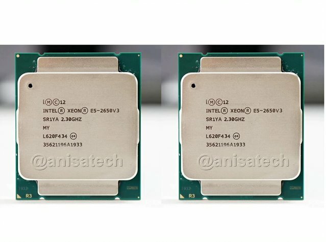 Matching Pair Xeon Processor E5-2650v3 10-Core 25MB Cache 2.30GHz SR1YA Cheapest