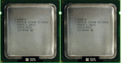 Matching Pair Intel Xeon E5-2430 6-Core 2.7GHz 15MB 7.2 GT/s CPU Processor SR0LM