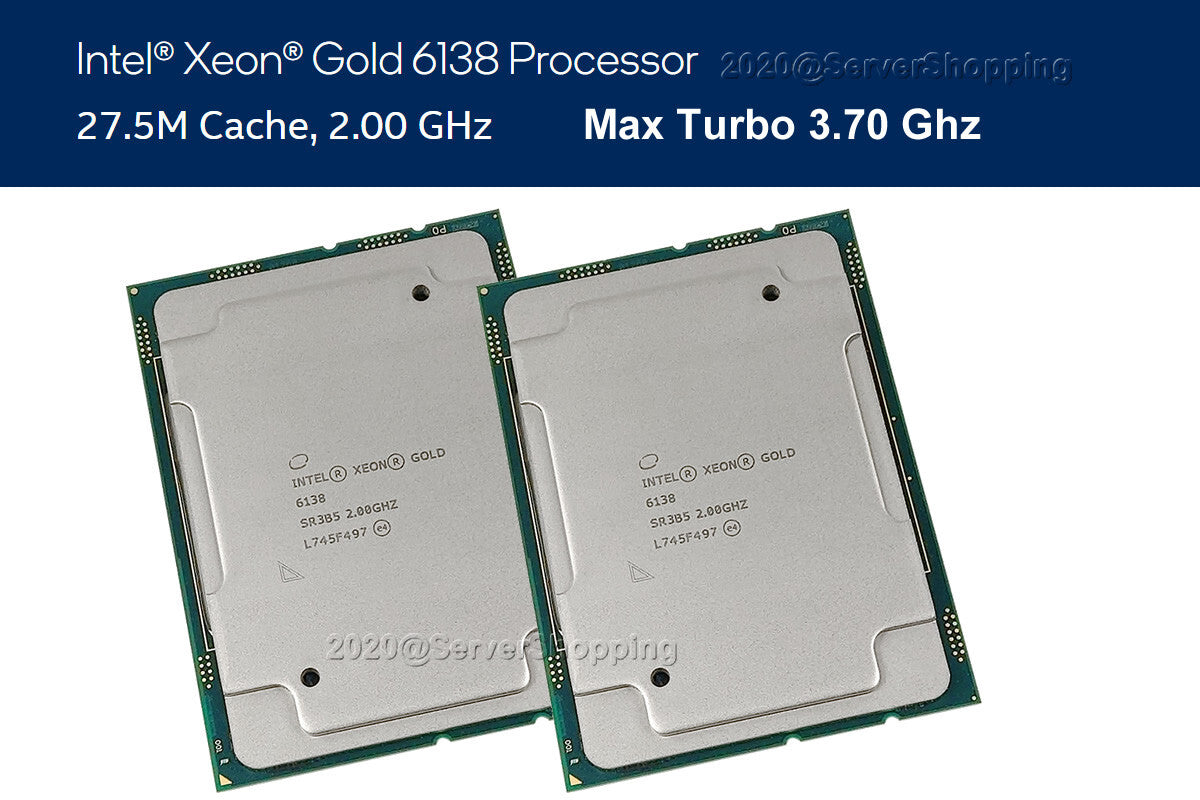 Dell PowerEdge R740xd 2xGold 6138 2.00Ghz 40Core 256GB H730P 7.68TB SSD 24TB SAS