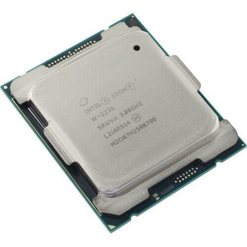 INTEL XEON W-2235 CPU PROCESSOR 6CORE 3.80GHz 8.25MB L3 CACHE 130W SRGVA 4.60GHz
