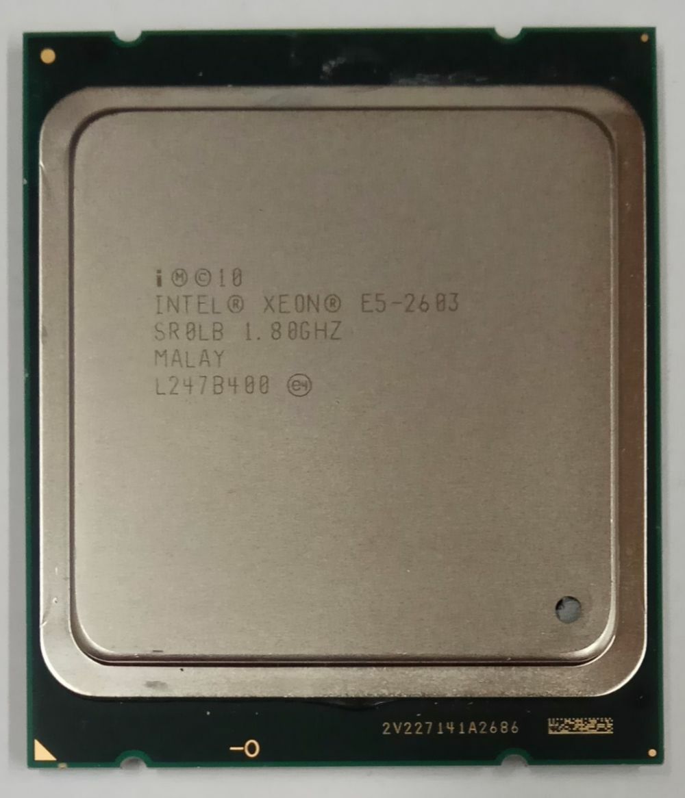Intel Xeon E5-2603 4Core 1.80GHz 10MB-6.4 GT/s FCLGA2011 CPU Processor SR0LB 80W