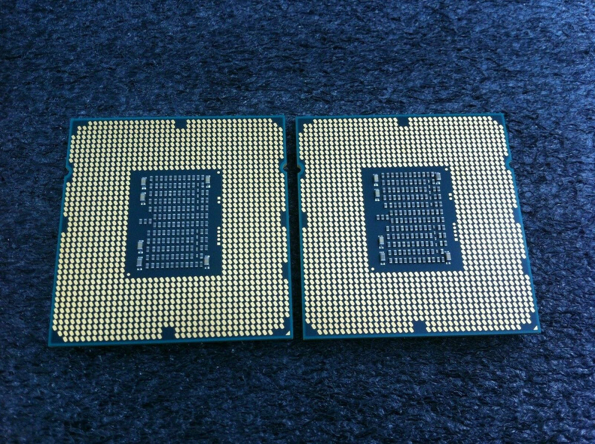 MATCHING PAIR Intel Xeon X5650 Hex Core 2.66GHz 12M 6.40 GT/s Socket 1366 SLBV3