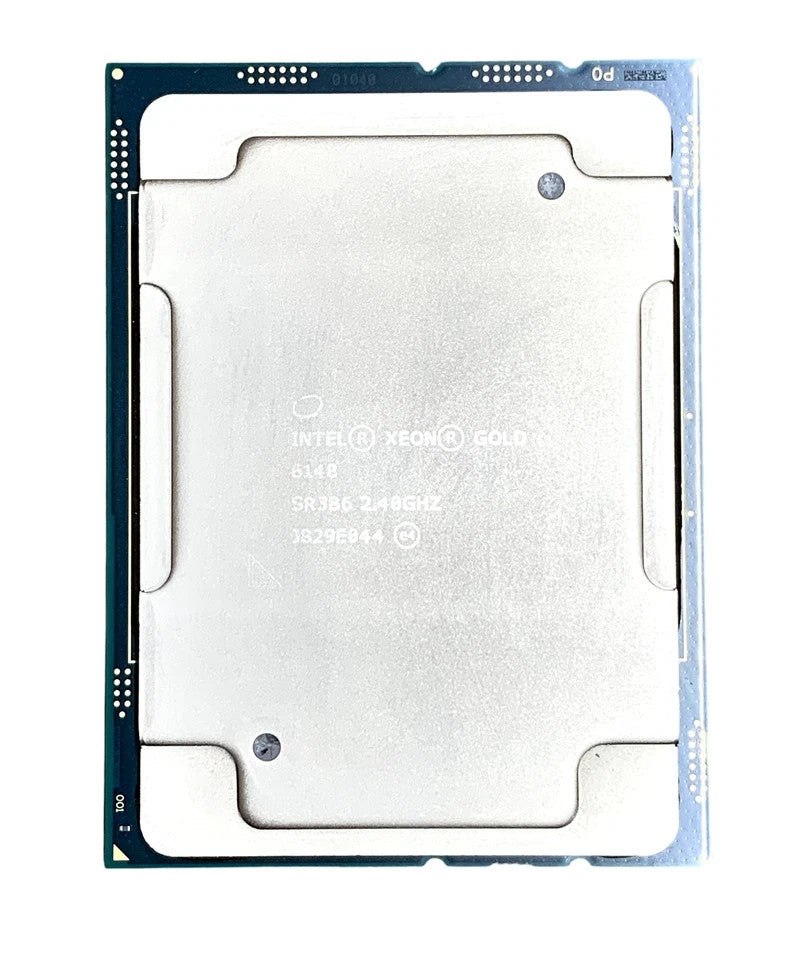 Intel Xeon Gold 6148 20 Core 2.40GHz 27.5 MB 150W CPU Scalable Processor- SR3B6