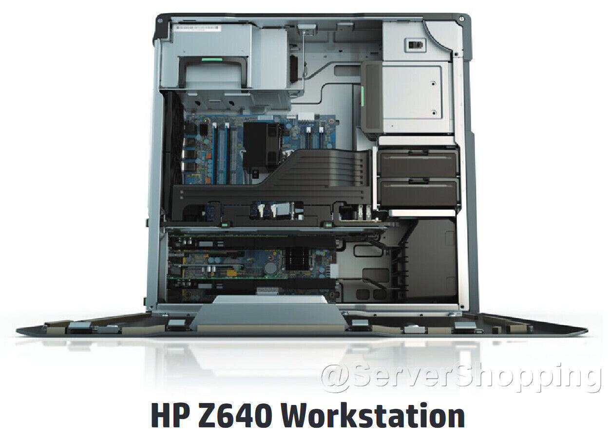 HP Z640 Workstation 2x Xeon E5-2680v4 28-CORE Turbo 3.30GHz 64GB DDR4 - 2TB NVMe